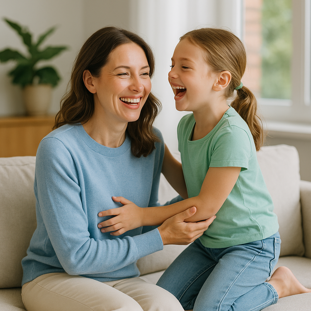 Pulpotomia: cuidado odontológico infantil Pulpotomia: o que é, quando é indicada e como funciona o procedimento em cena acolhedora entre mãe e criança, com contexto de cuidado odontológico
