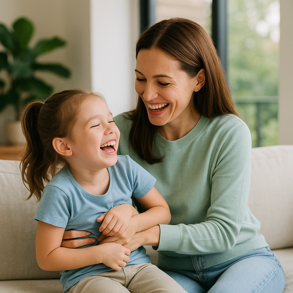 Canal em dente de leite com cuidado infantil Canal em Dente de Leite: Quando é Necessário e Quem Precisa Fazer em cena acolhedora com criança e responsável em contexto de cuidado odontológico